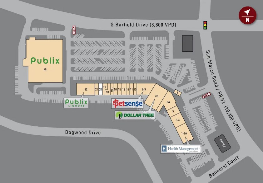 151 N Barfield Dr, Marco Island, FL for lease - Site Plan - Image 2 of 5