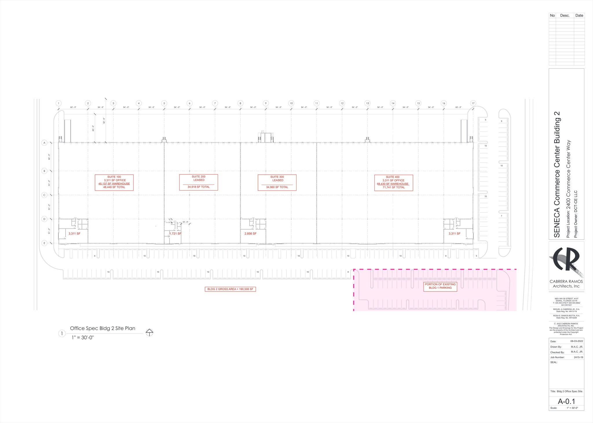 3500 SW 20th St, Pembroke Park, FL for lease Site Plan- Image 1 of 1