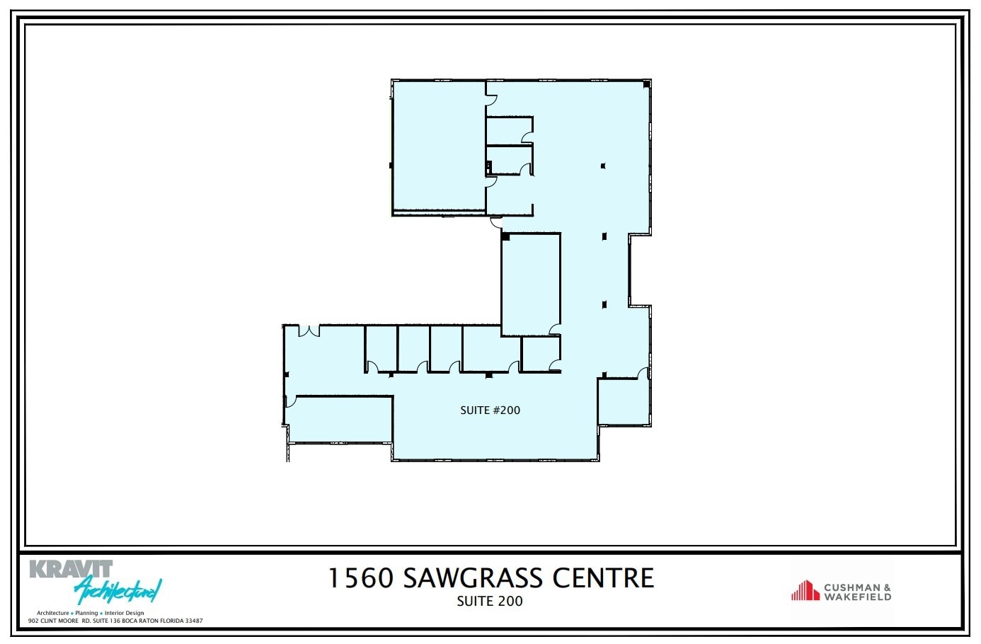 1560 Sawgrass Corporate Pkwy, Sunrise, FL for lease Floor Plan- Image 1 of 1