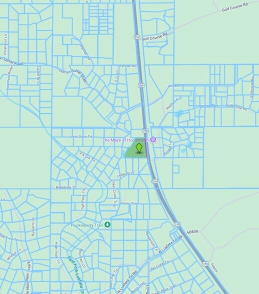 US Highway 259, Broken Bow, OK à louer - Plan cadastral - Image 2 de 2