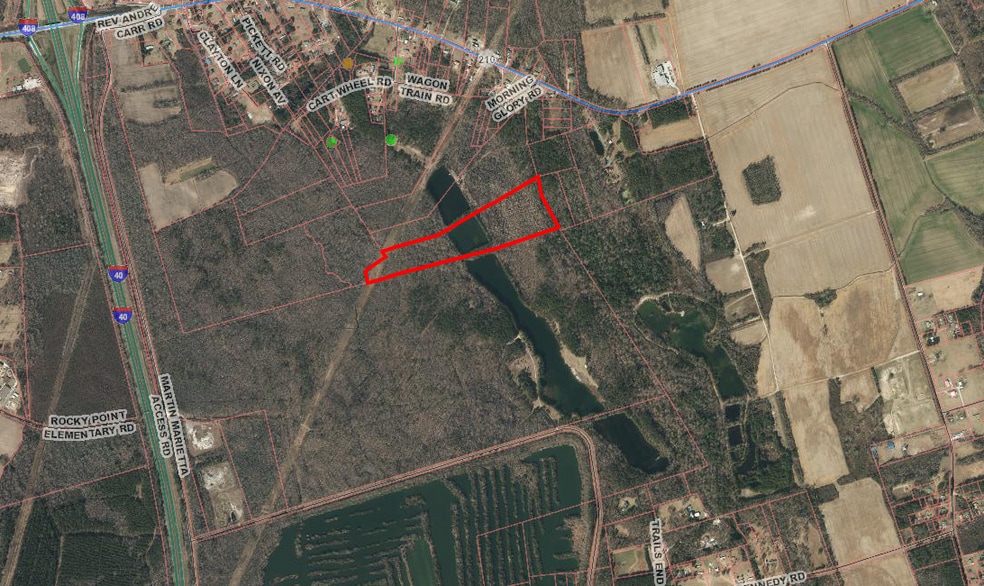 Wagon Train Rd, Rocky Point, NC for sale - Aerial - Image 1 of 1