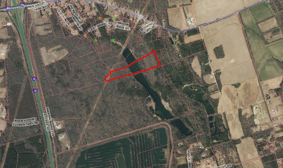 Wagon Train Rd, Rocky Point, NC à vendre - Aérien - Image 1 de 1