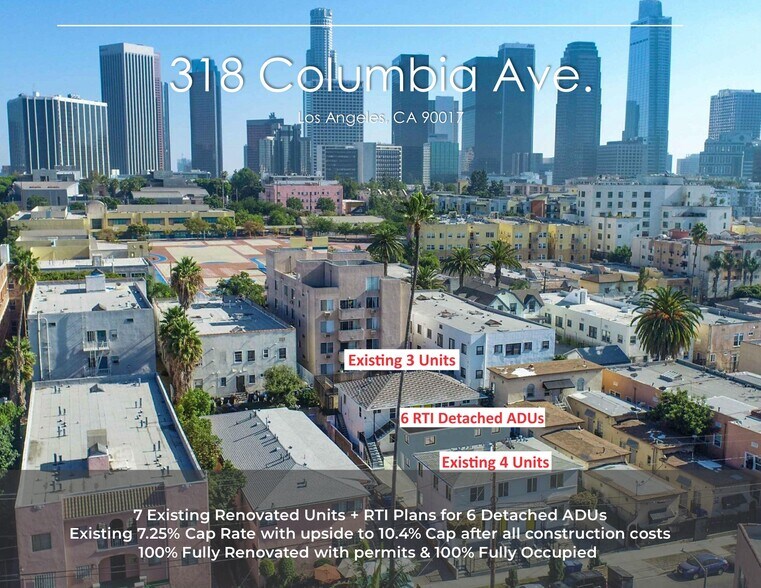 316 Columbia Ave, Los Angeles, CA à vendre - Photo du bâtiment - Image 1 de 16