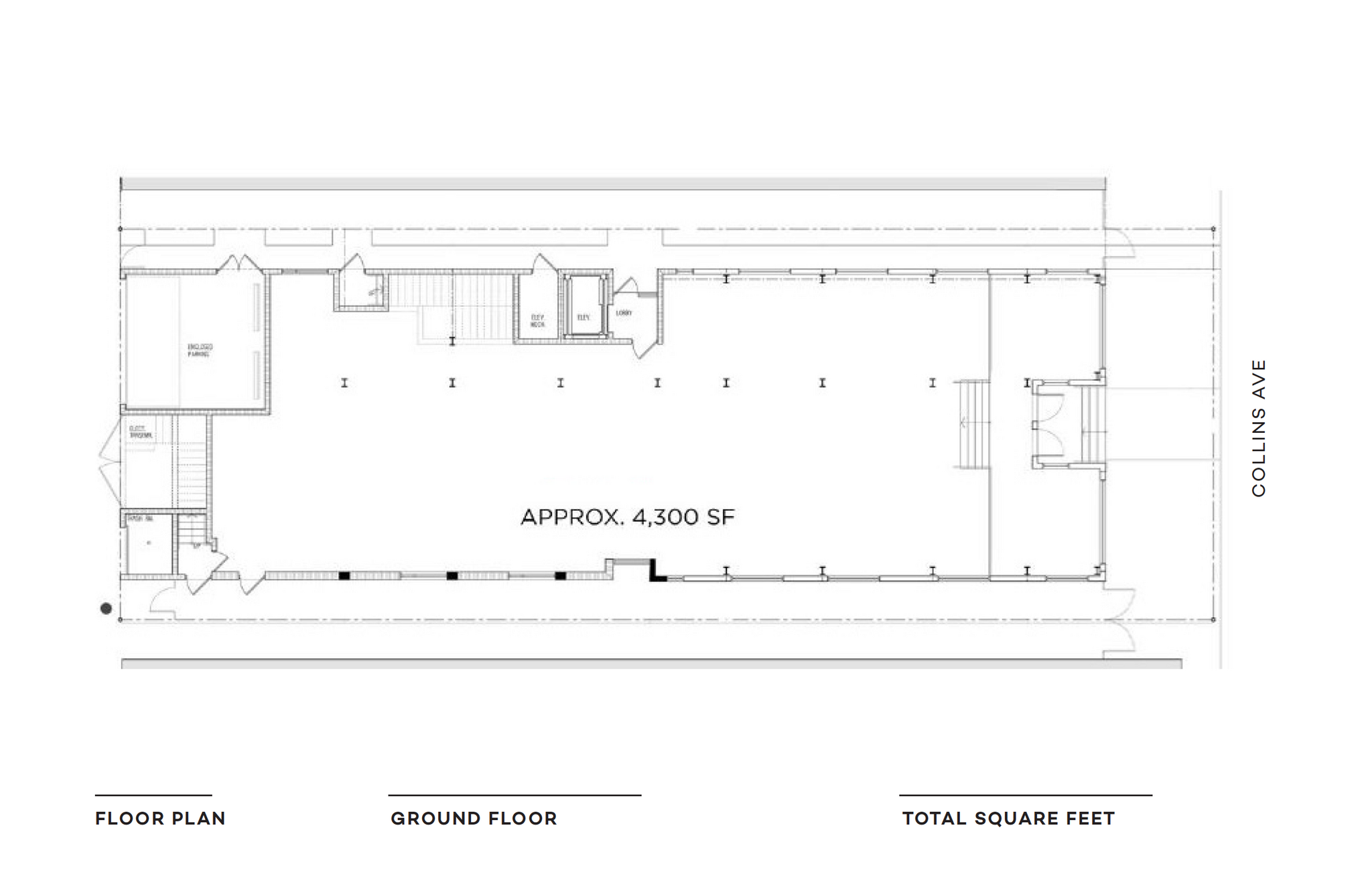 826 Collins Ave, Miami Beach, FL à louer Plan d’étage- Image 1 de 1