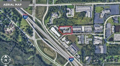 11950 W Lake Park Dr, Milwaukee, WI - AÉRIEN Vue de la carte - Image1