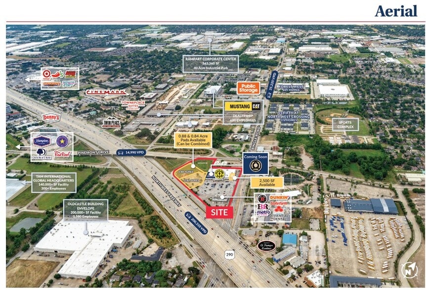 12700-12710 Northwest Fwy, Houston, TX for lease - Building Photo - Image 3 of 3