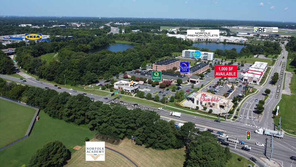 1541 Premium Outlets Blvd, Norfolk, VA à louer - Photo du bâtiment - Image 2 de 3