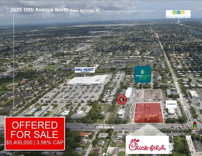 More details for 2625 10th Ave N, Village Of Palm Springs, FL - Retail for Sale