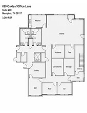 699 Oakleaf Office Ln, Memphis, TN for lease Site Plan- Image 1 of 1