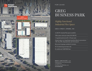 More details for 1501-1515 Greg St, Sparks, NV - Flex, Industrial for Lease