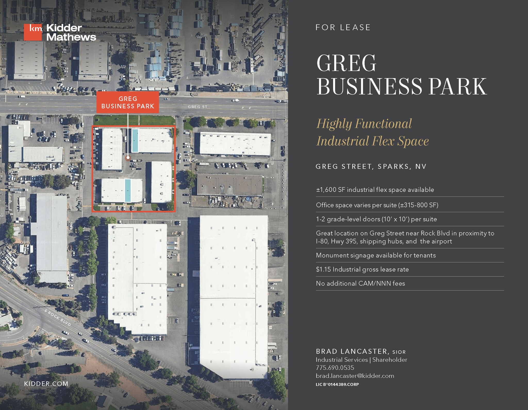 1501-1515 Greg St, Sparks, NV for lease Building Photo- Image 1 of 2