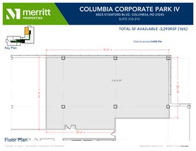 8830 Stanford Blvd, Columbia, MD à louer Plan d’étage- Image 2 de 2