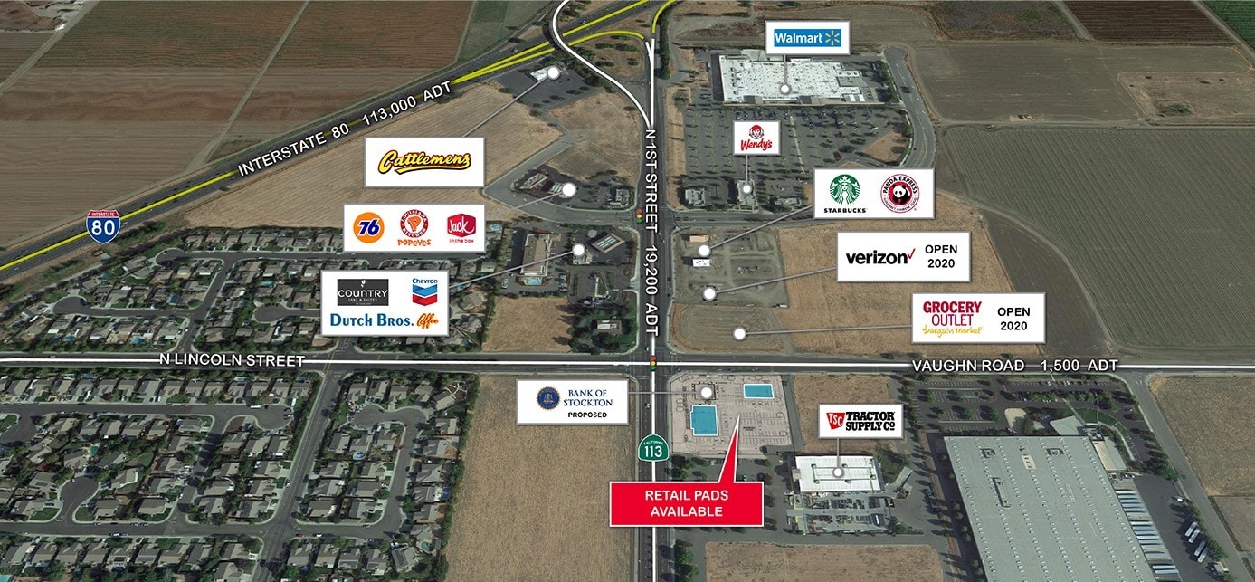 Vaughn Rd, Dixon, CA for lease Aerial- Image 1 of 1