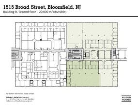 1515 Broad St, Bloomfield, NJ for lease Floor Plan- Image 1 of 1