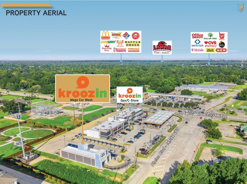 8460 Phelan Blvd, Beaumont, TX à vendre - Photo du bâtiment - Image 3 de 8