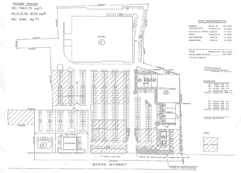 5901-6001 S State St, Salt Lake City, UT à louer - Plan de site - Image 3 de 8