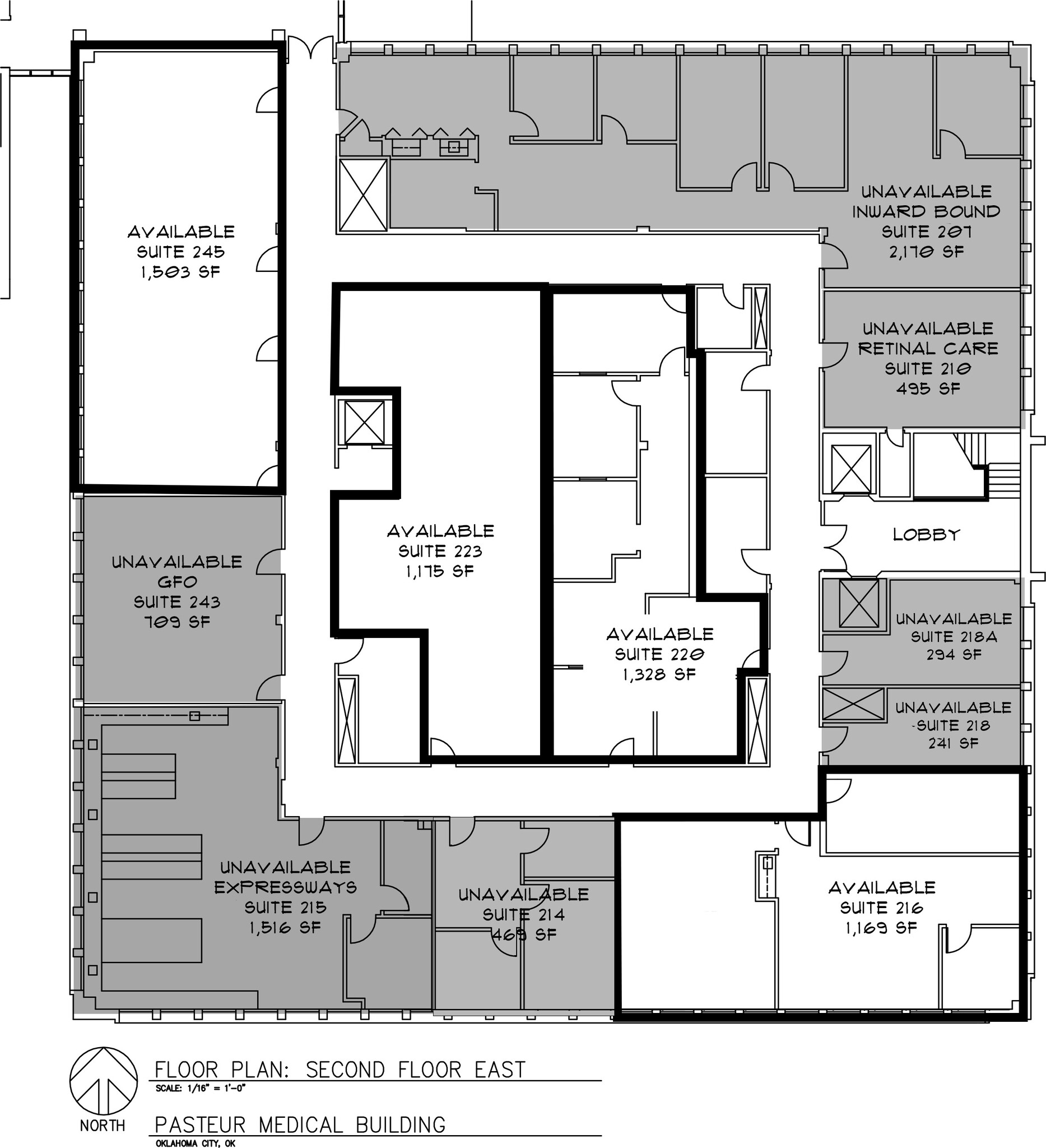 1111 N Lee Ave, Oklahoma City, OK à louer Plan d’étage- Image 1 de 1