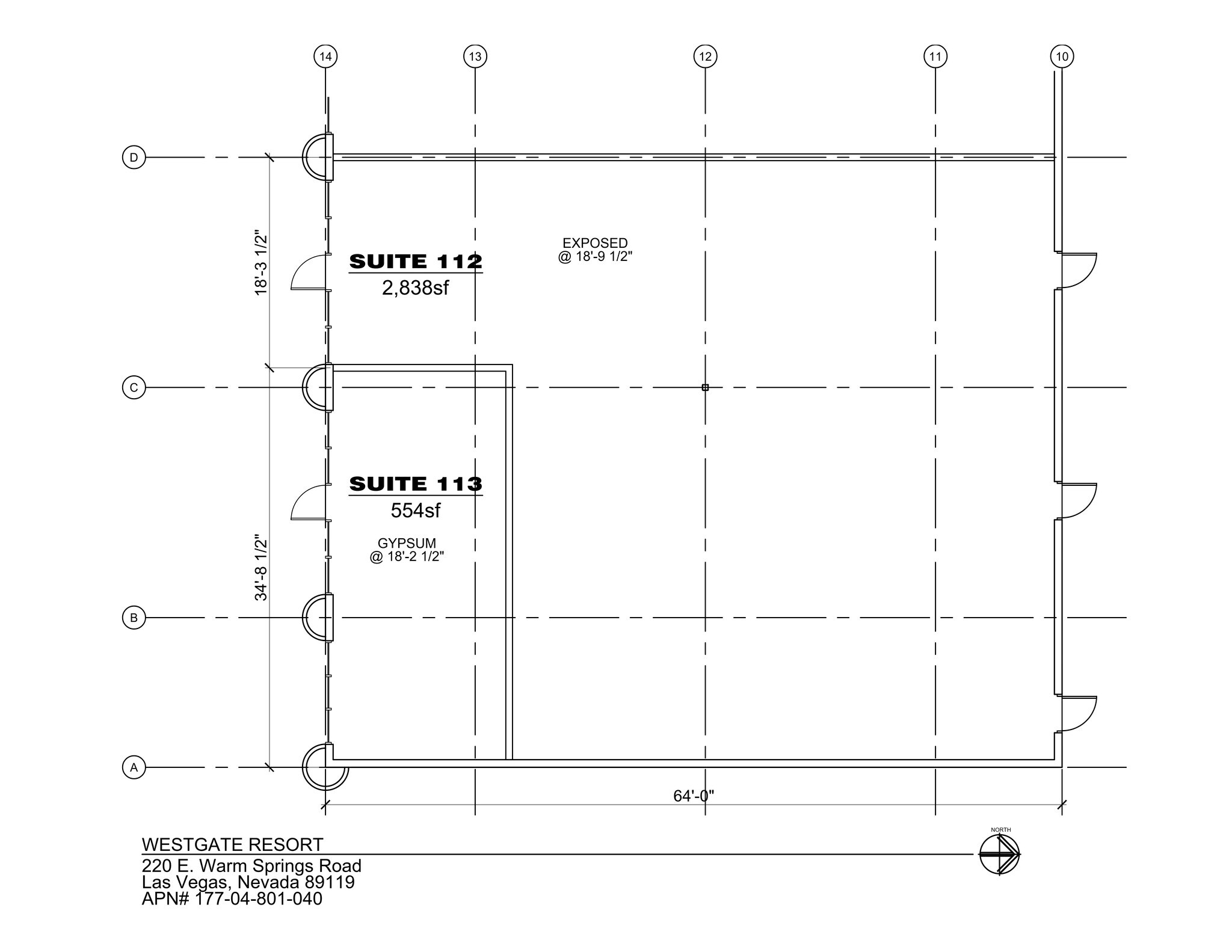 220 E Warm Springs Rd, Las Vegas, NV for lease Site Plan- Image 1 of 1