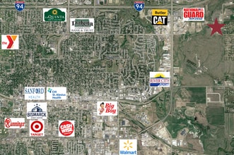 5013 Miriam Ave, Bismarck, ND - AÉRIEN  Vue de la carte