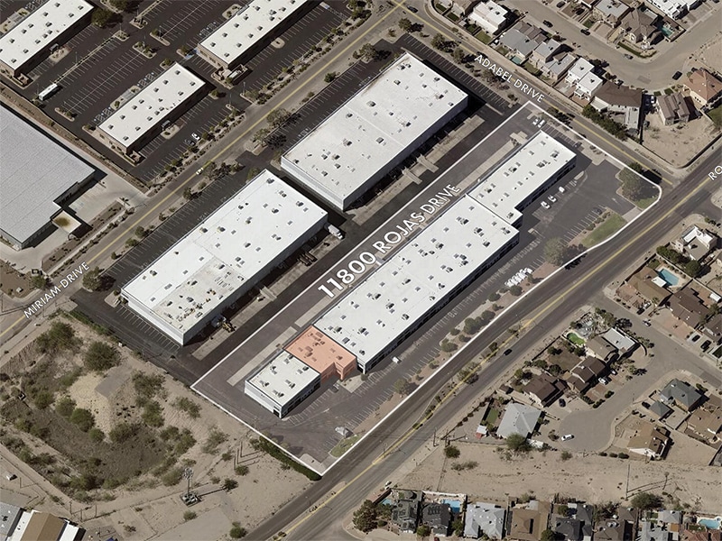 11800 Rojas Dr, El Paso, TX for lease Aerial- Image 1 of 2
