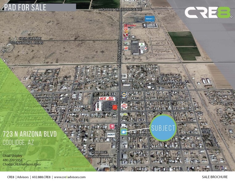 723 Arizona, Coolidge, AZ for sale - Building Photo - Image 1 of 4