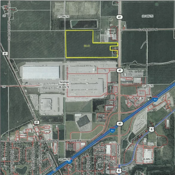 3948 N Division St, Morris, IL à vendre - Aérien - Image 3 de 4