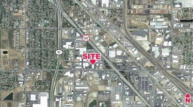 2575-2589 S Sarah St, Fresno, CA - Aérien  Vue de la carte