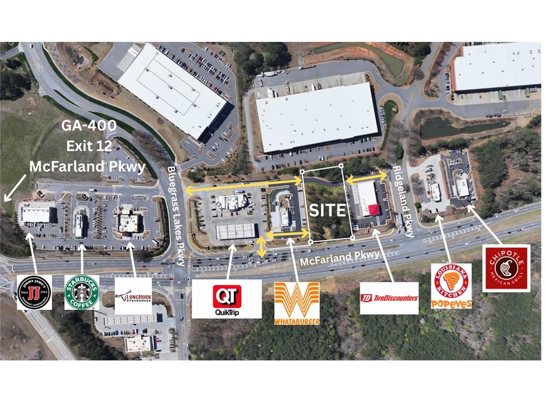 1060 McFarland Pky, Alpharetta, GA for lease - Aerial - Image 2 of 4