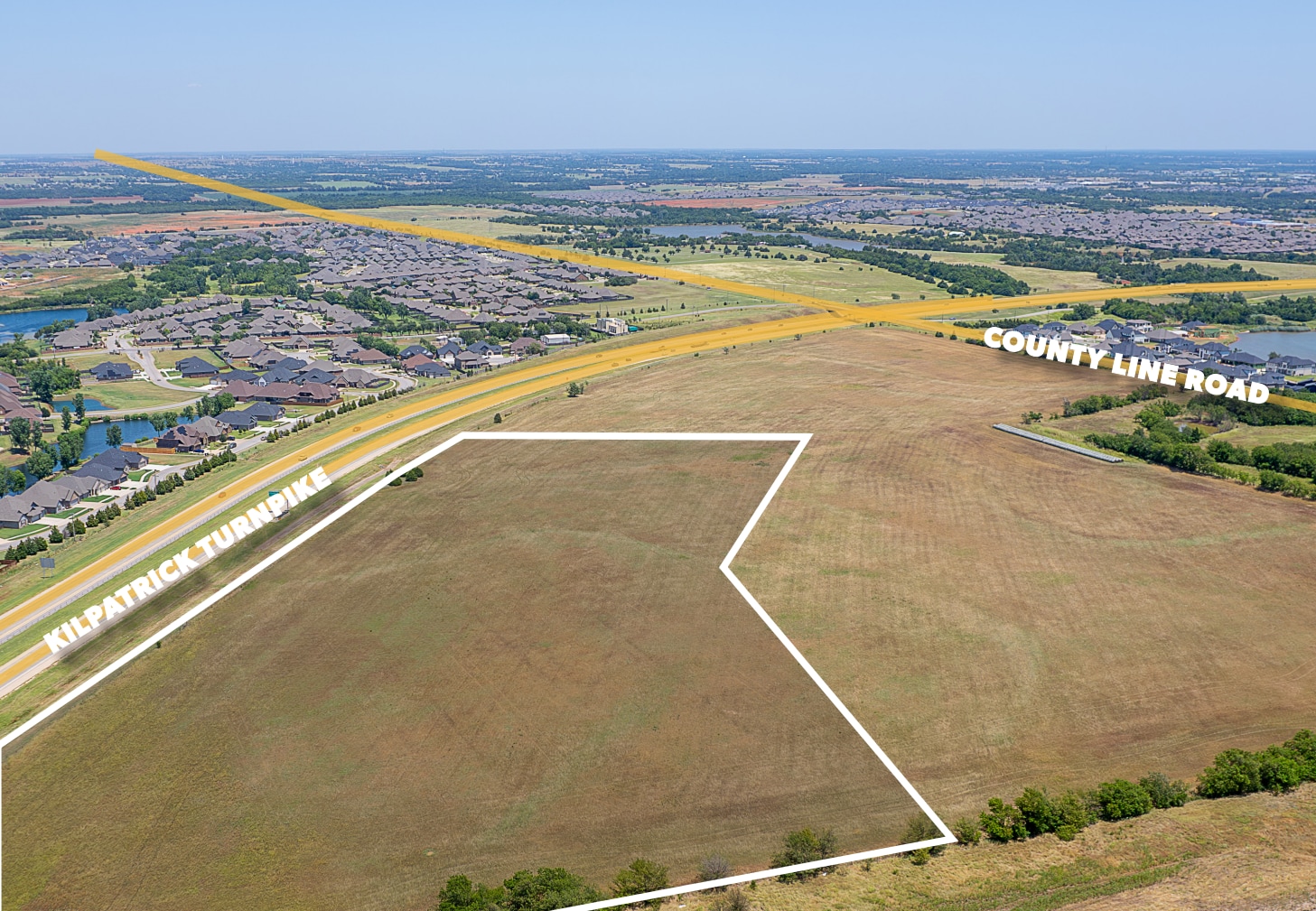Kilpatrick Curve & County Line Rd, Yukon, OK for sale Primary Photo- Image 1 of 2