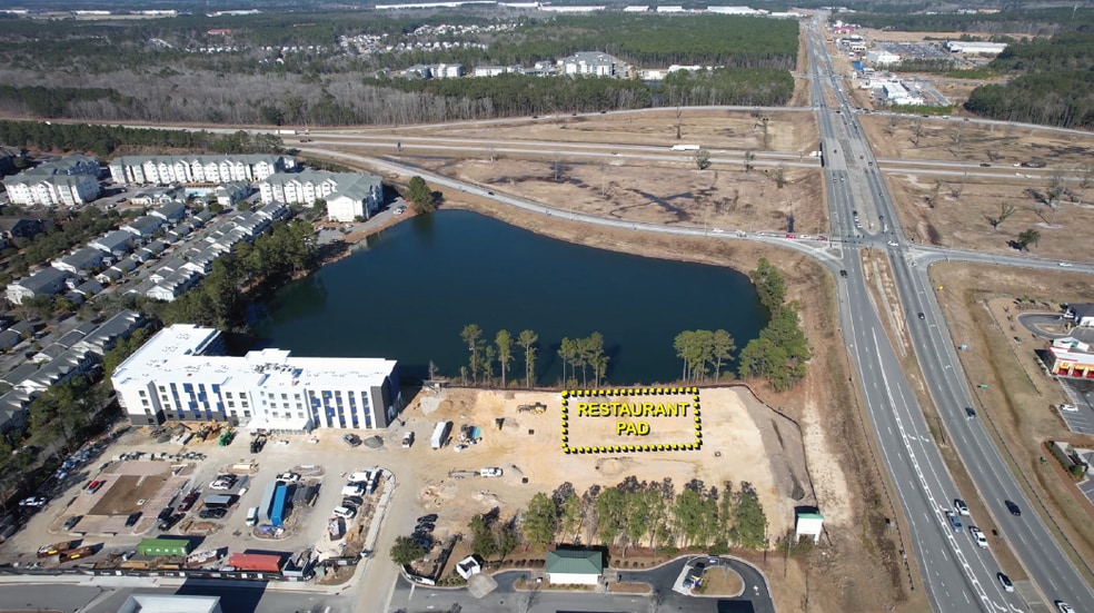 Moonlight Ln, Pooler, GA for lease - Aerial - Image 3 of 6