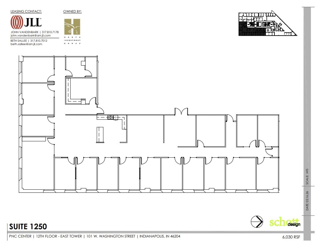 101-115 W Washington St, Indianapolis, IN for lease Floor Plan- Image 1 of 1