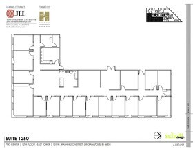 101-115 W Washington St, Indianapolis, IN for lease Floor Plan- Image 1 of 1