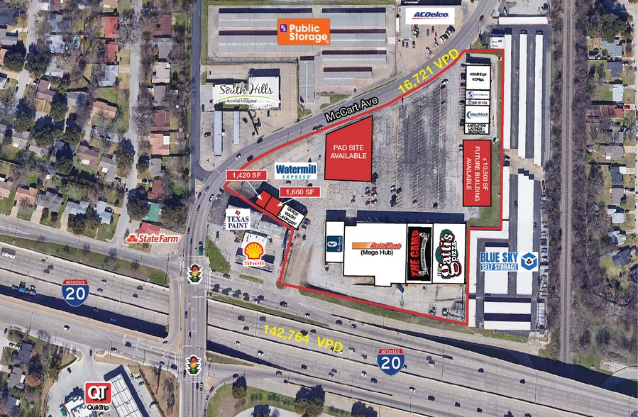 5215 McCart Ave, Fort Worth, TX for lease - Building Photo - Image 2 of 5