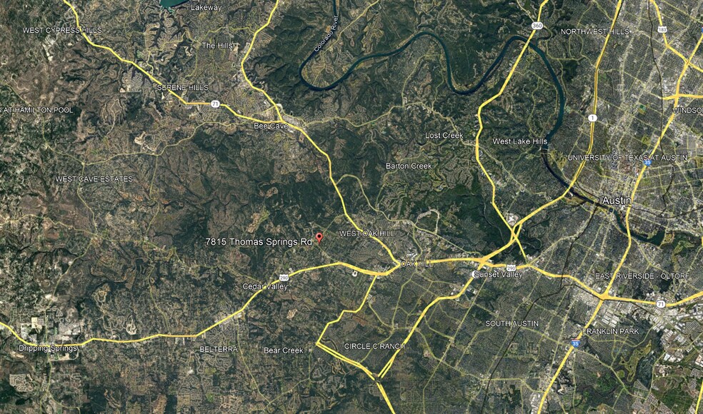 7815 Thomas Springs Rd, Austin, TX à vendre - Photo du bâtiment - Image 2 de 2