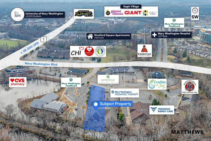 210 Executive Center Pky, Fredericksburg, VA à vendre - Photo du bâtiment - Image 3 de 4