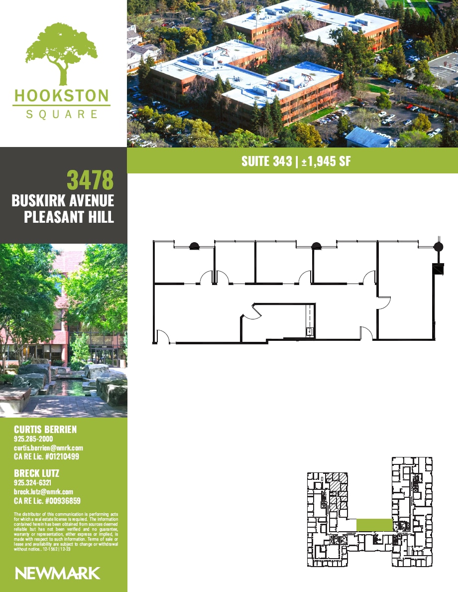 3478 Buskirk Ave, Pleasant Hill, CA for lease Floor Plan- Image 1 of 1
