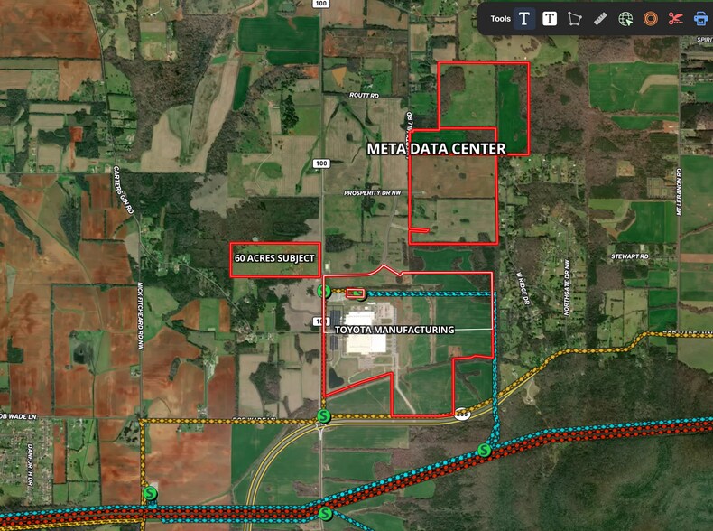 North of 255 and Pulaski Pike hwy, Huntsville, AL à vendre - Photo du bâtiment - Image 3 de 4