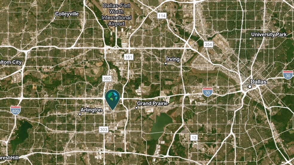 313 N Great Southwest Pky, Arlington, TX for lease - Aerial - Image 2 of 2