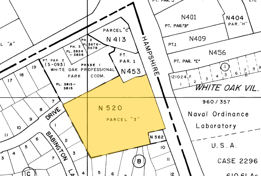 11120 New Hampshire Ave, Silver Spring, MD à louer - Plan cadastral - Image 2 de 8