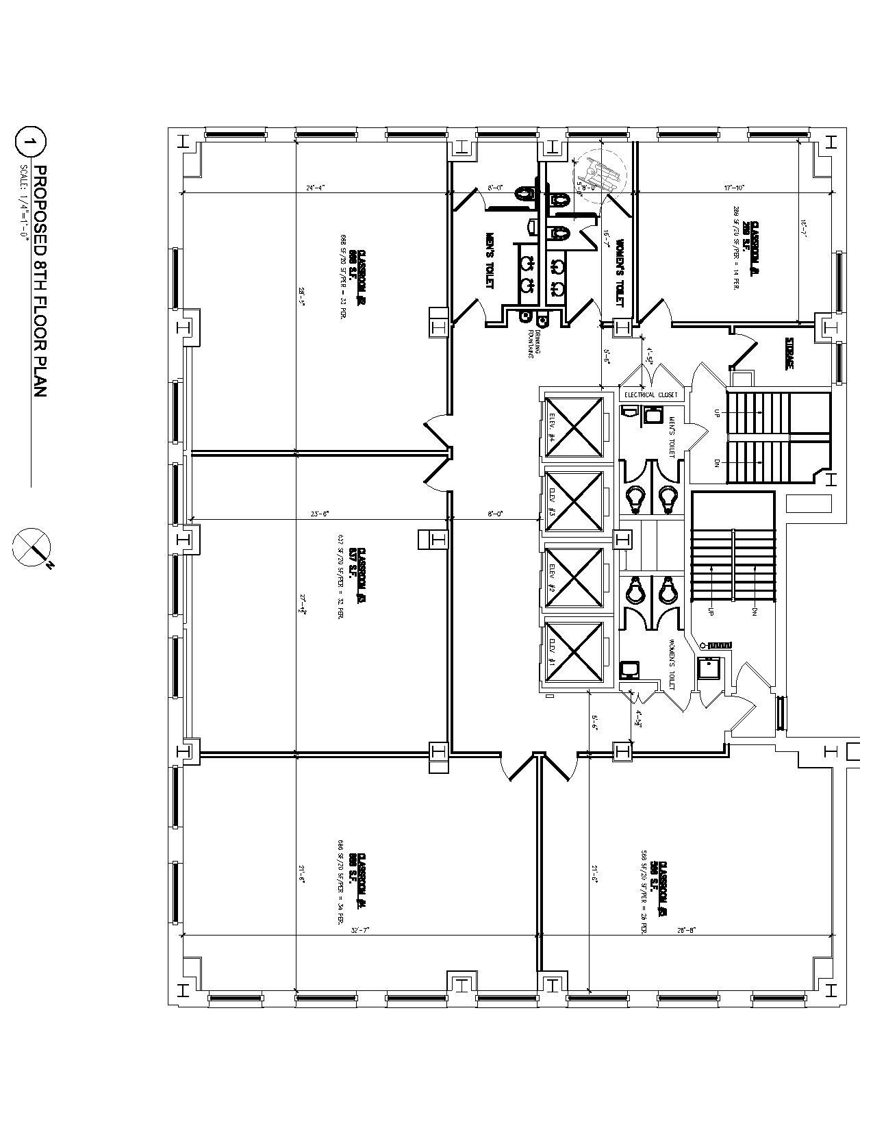 12 E 41st St, New York, NY à louer Plan d  tage- Image 1 de 1