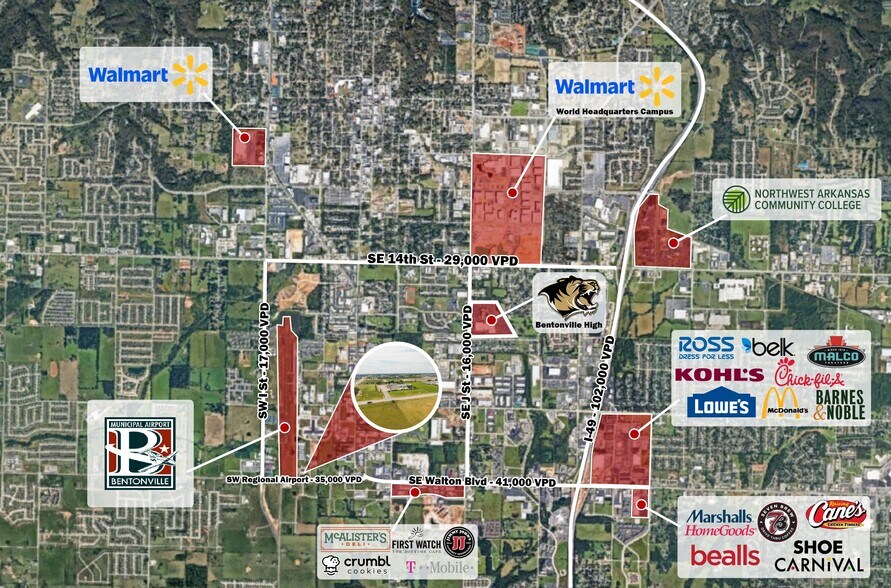 404 SW Regional Airport Blvd, Bentonville, AR à louer - Photo du bâtiment - Image 3 de 20