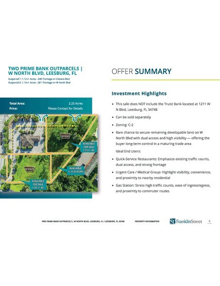 W North Blvd & Citizens Blvd, Leesburg, FL for sale - Other - Image 3 of 9