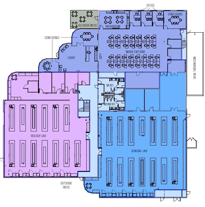 6680 Cobra Way, San Diego, CA for lease Floor Plan- Image 1 of 1