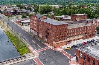 345-363 Dwight St, Holyoke, MA - Aérien  Vue de la carte - Image1