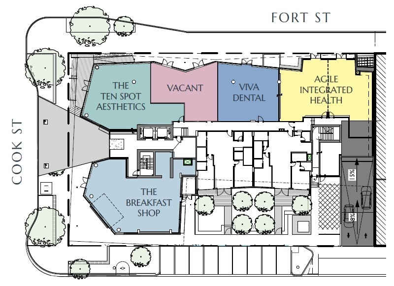 1101-1109 Fort St, Victoria, BC V8V 3K9 - Unit A -  - Floor Plan - Image 1 of 1