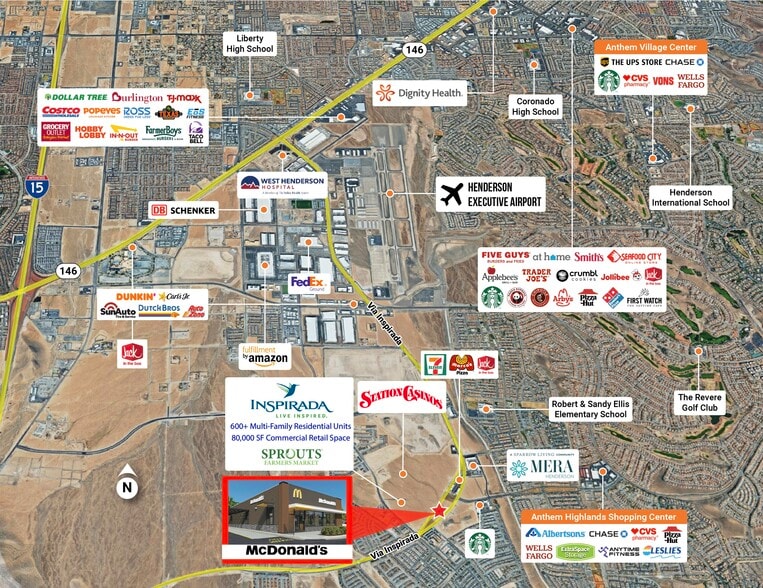 Via Inspirada and Bicentennial Pkwy., Henderson, NV for sale - Building Photo - Image 3 of 7