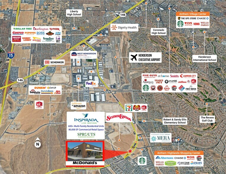 Via Inspirada and Bicentennial Pkwy., Henderson, NV à vendre - Photo du bâtiment - Image 3 de 7