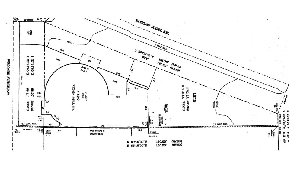 5200 Wisconsin Ave NW, Washington, DC à louer - Plan cadastral - Image 3 de 3