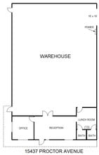 15437-15443 Proctor Ave, City Of Industry, CA for lease Floor Plan- Image 1 of 1