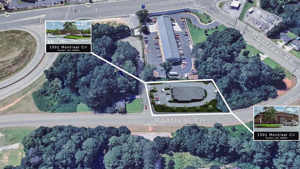 1501 Montreal Cir, Tucker, GA à louer - Photo du bâtiment - Image 3 de 7